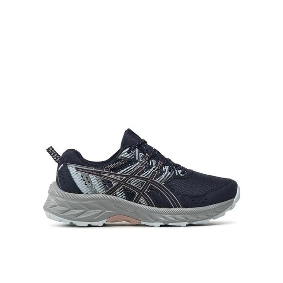 ASICS Shoes - Asics Gel Venture 9 Navy Blue Gray Women's Running Trail Shoes Size 8